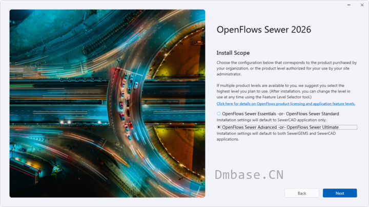 Bentley OpenFlows Sewer 2026英文版软件安装教程