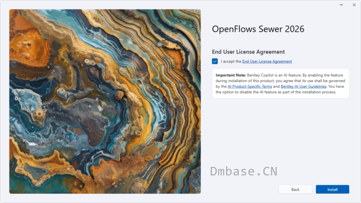 Bentley OpenFlows Sewer 2026英文版软件安装教程