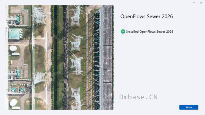 Bentley OpenFlows Sewer 2026英文版软件安装教程