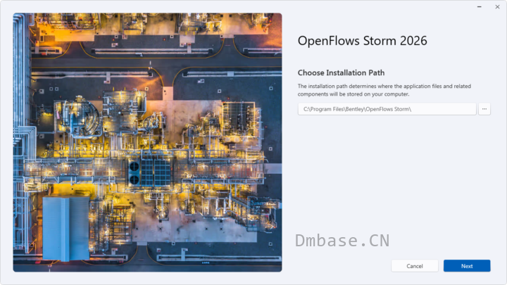 Bentley OpenFlows Storm 2026英文版软件安装教程