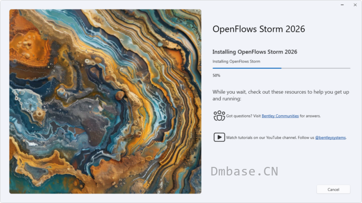 Bentley OpenFlows Storm 2026英文版软件安装教程