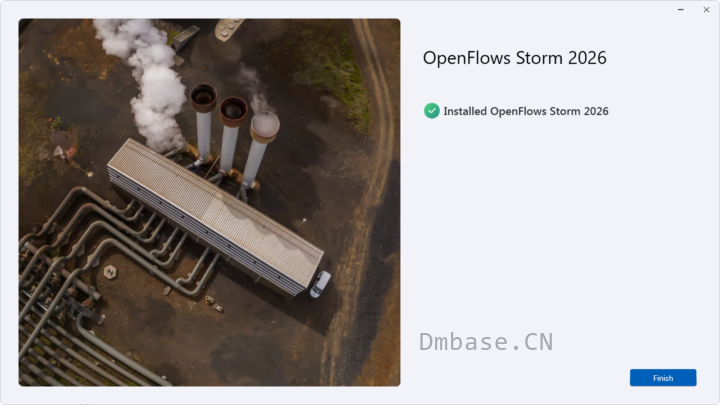Bentley OpenFlows Storm 2026英文版软件安装教程