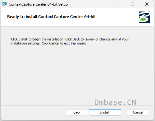 Bentley ContextCapture Center v20中文版软件安装教程