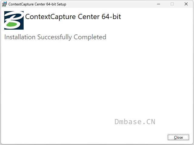 Bentley ContextCapture Center v20中文版软件安装教程