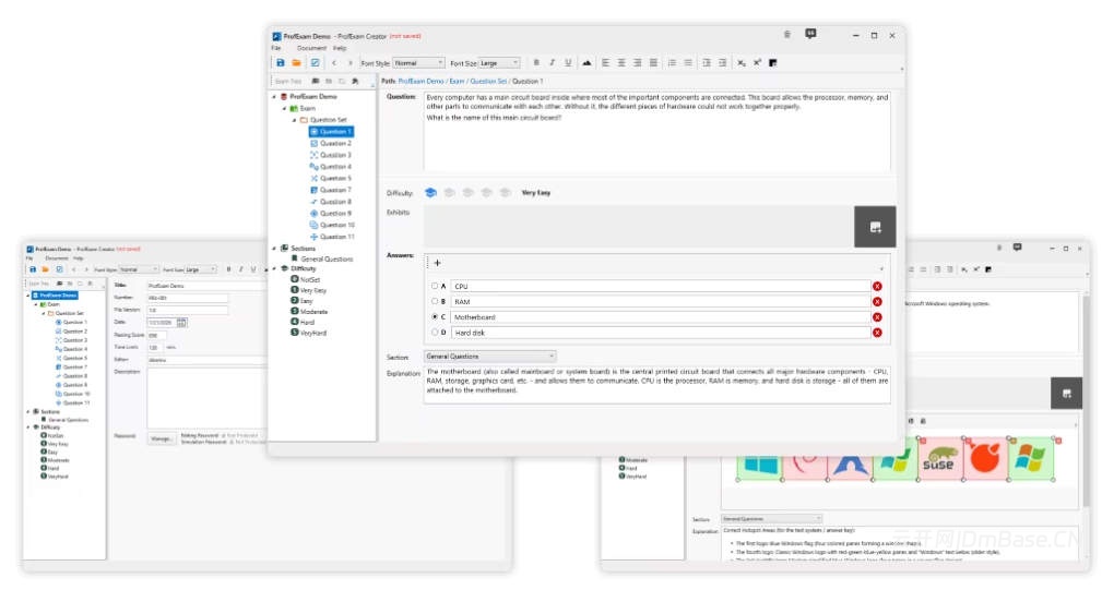 ProfExam Creator Pro解锁版v10.1.1.302_试卷制作软件