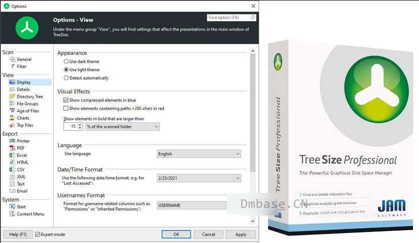 TreeSize Pro 9.8.1.2302_硬盘空间分析工具_大文件查找