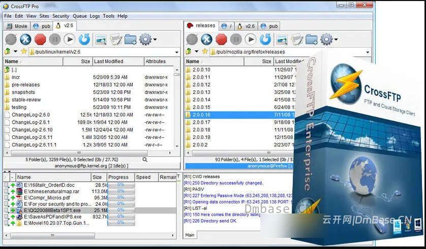 CrossFTP Enterprise 2.01.1_文件传输工具_支持FTP/SFTP