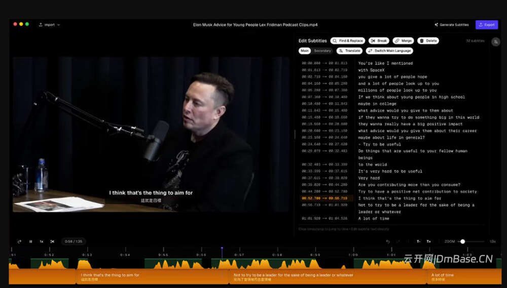 Offline Subtitle Studio AI v1.0.3_离线AI字幕生成工具