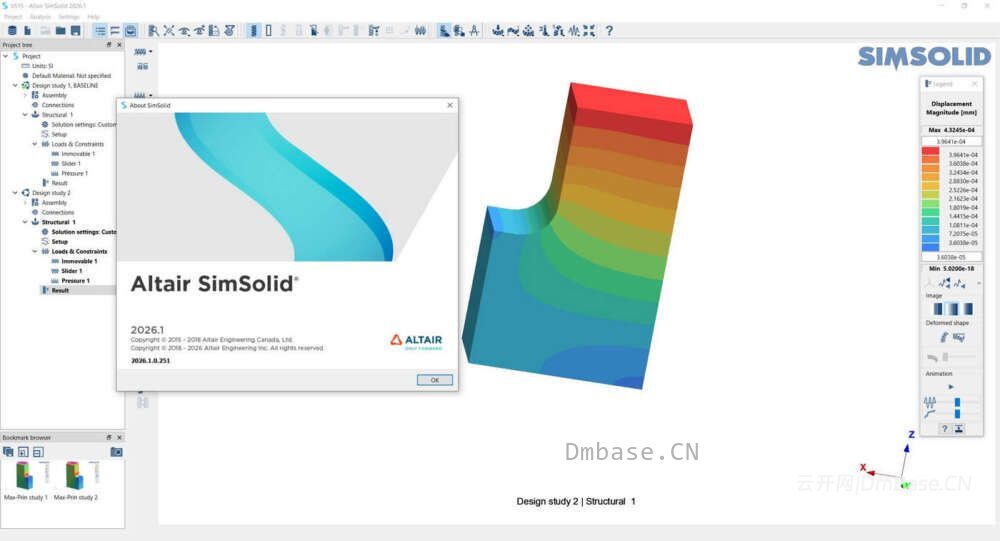 Altair SimSolid 2026.1_无网格结构仿真软件