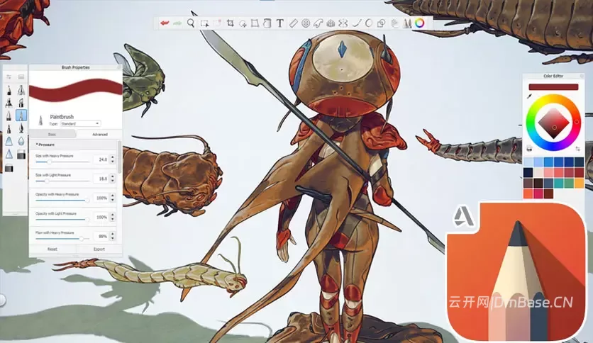 数字绘画软件_Autodesk SketchBook Pro下载_v9.4.7.0
