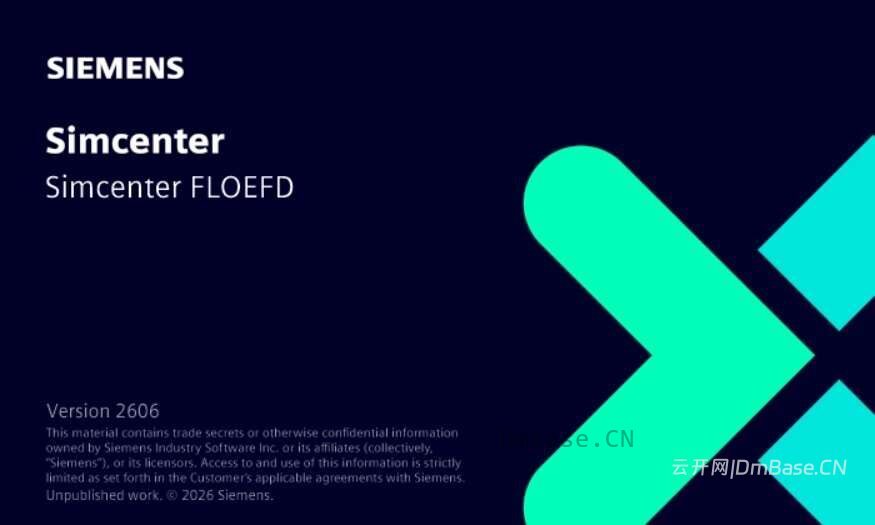 Siemens Simcenter FloEFD 2606.0(v7194)_含独立版+插件版