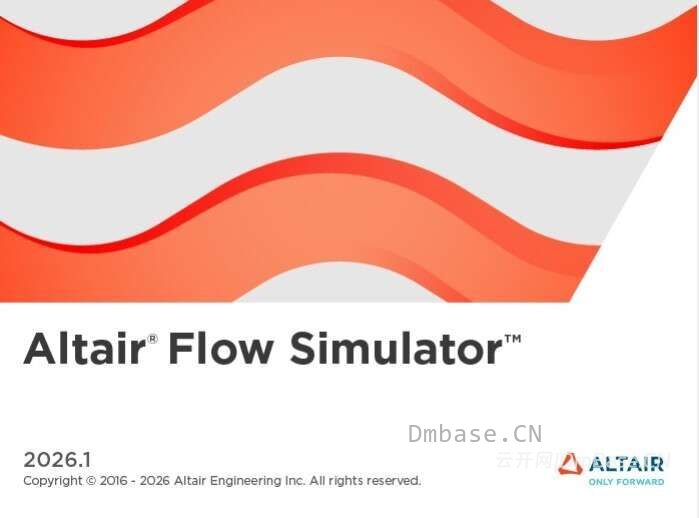 Altair Flow Simulator 2026.1_热流体仿真软件