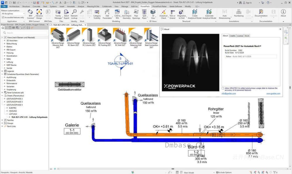 Graitec Advance PowerPack 2027_Revit插件版