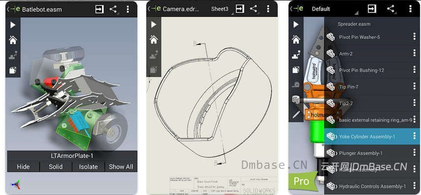 eDrawings PRO解锁版v31.1.0104_安卓CAD看图软件