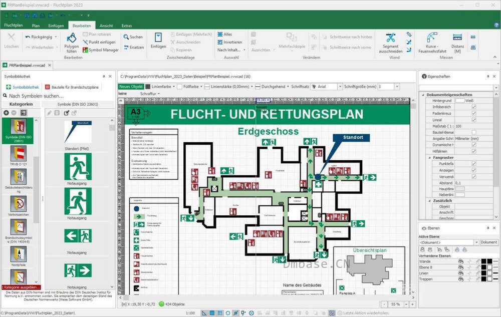Weise Fluchtplan 2026_消防平面图设计软件