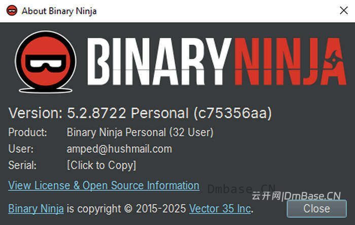 Binary Ninja 5.3.9757_二进制逆向分析软件_Win+Mac+Linux