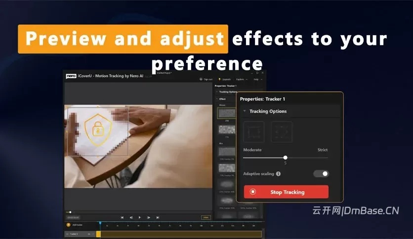 Nero AI Motion Tracker下载_AI视频运动追踪插件_v1.3.5.0