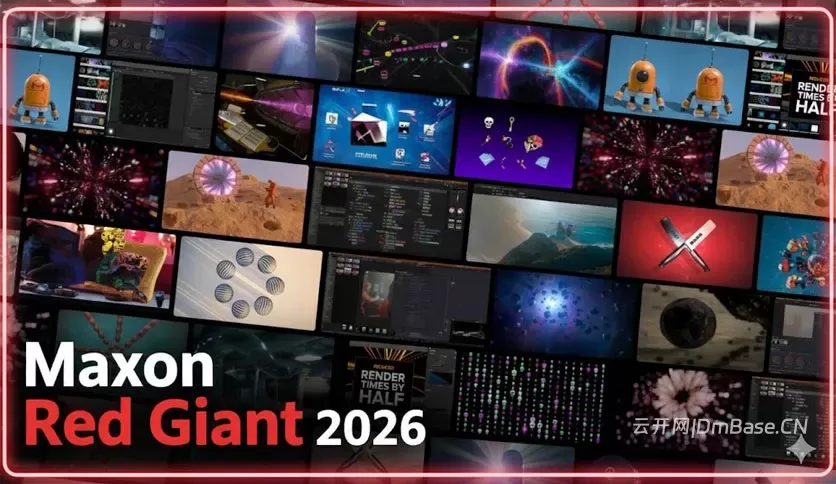 Maxon Red Giant 2026.5.1_影视后期VFX特效插件套装