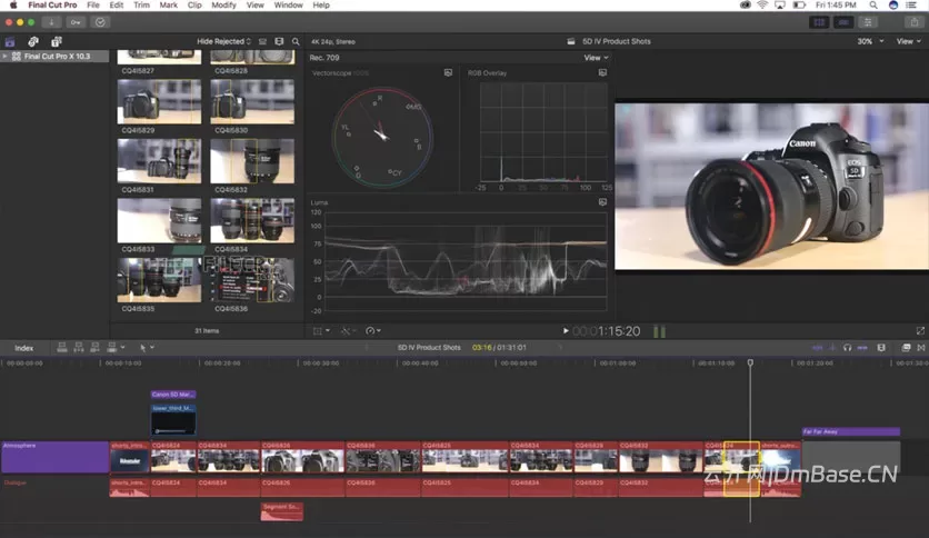 Apple Final Cut Pro X 12.3_视频剪辑与后期制作软件