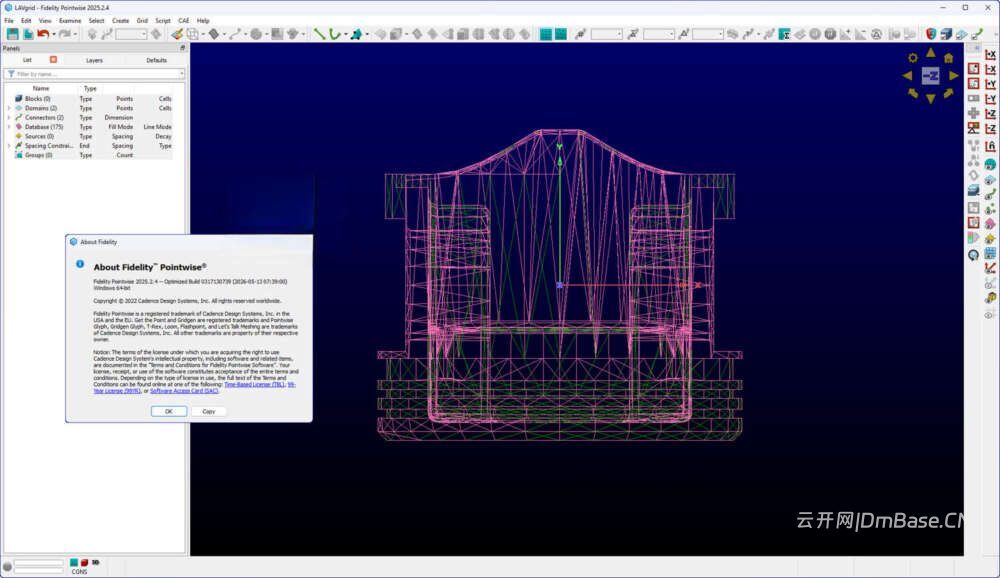 Cadence Fidelity Pointwise 2025.2.4_CFD网格软件
