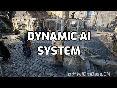 游戏NPC行为路径开发UE插件_Dynamic AI System V5.7