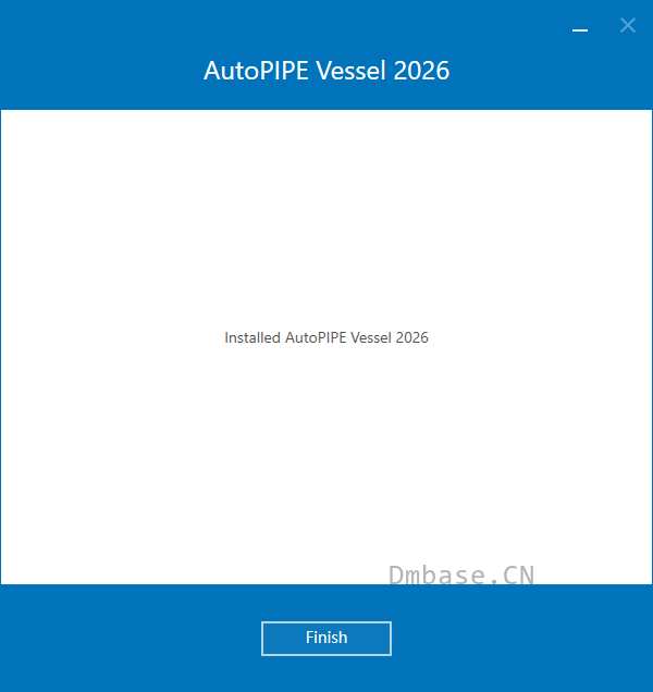 Bentley AutoPIPE Vessel 2026.0.1.27中文版软件安装教程