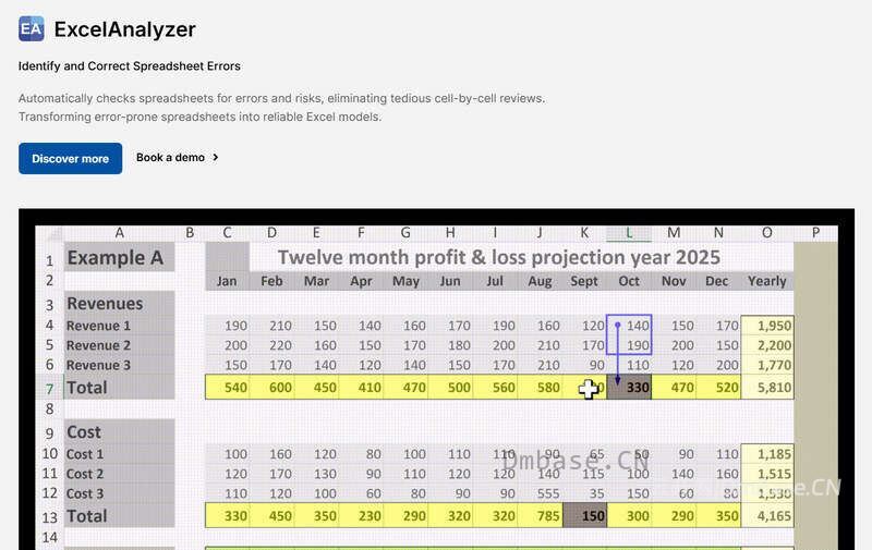 ExcelAnalyzer2 v2.2.0.0_专业Excel纠错插件