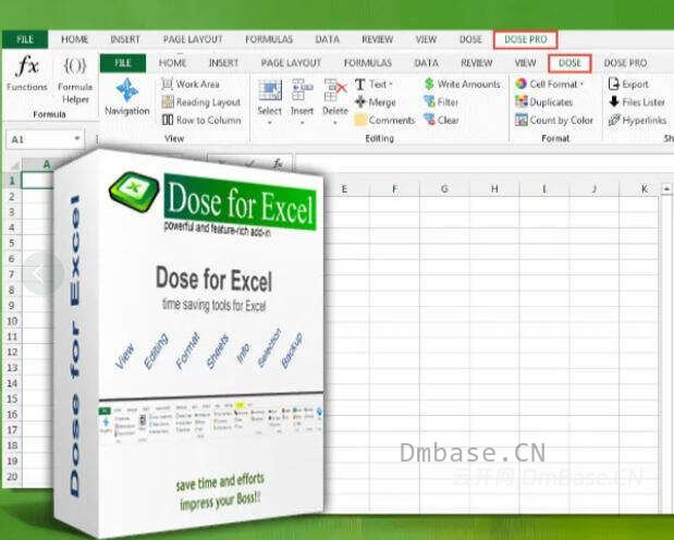 Zbrainsoft Dose 3.6.7_Excel增效插件_100组扩展功能