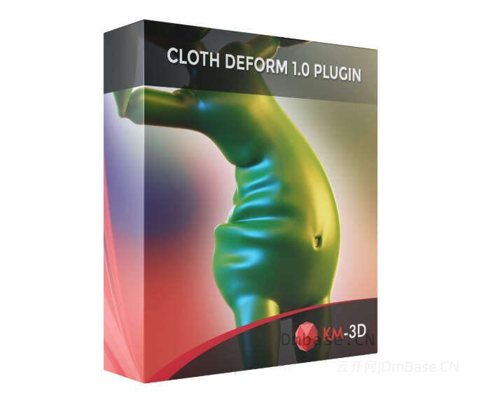Cloth Deform 1.0_3ds Max布料褶皱变形插件
