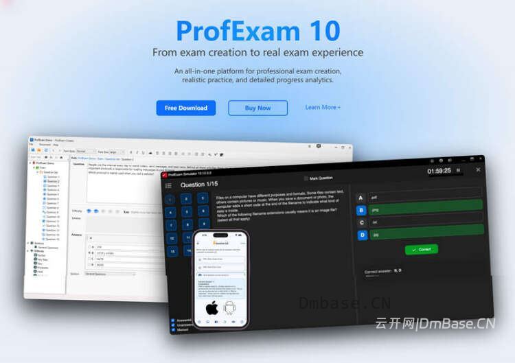 ProfExam Suite 8.2.2.324_考试模拟软件_题库创建工具