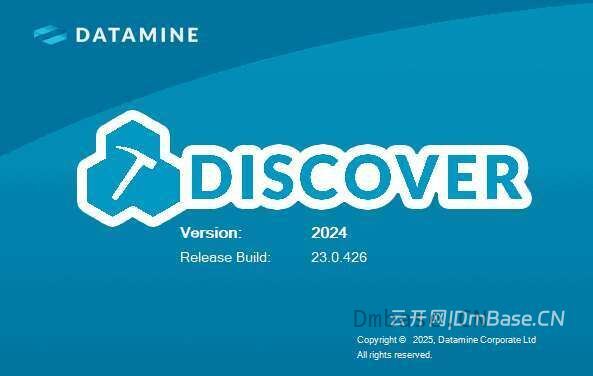 Datamine Discover 2024 v23.0.426_地质勘探软件