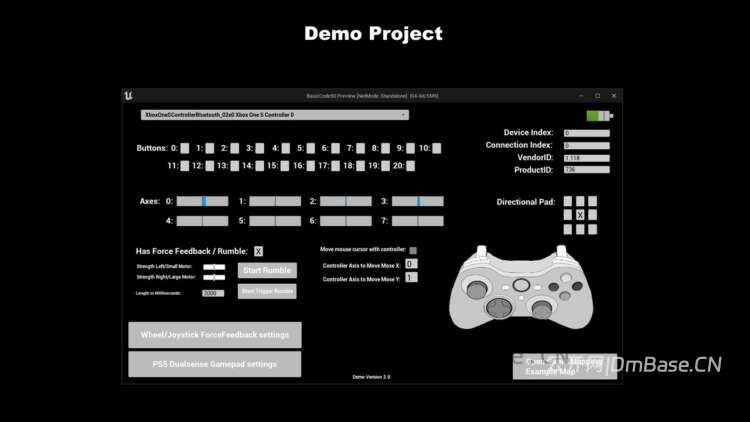 手柄力反馈按键映射UE插件_Simple Controller V4.2