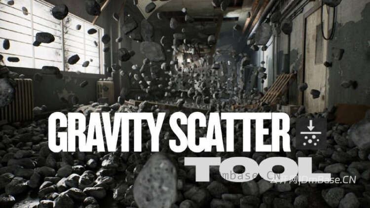 Gravity Scatter Tool_UE5物理散布插件_支持Chaos与HISM