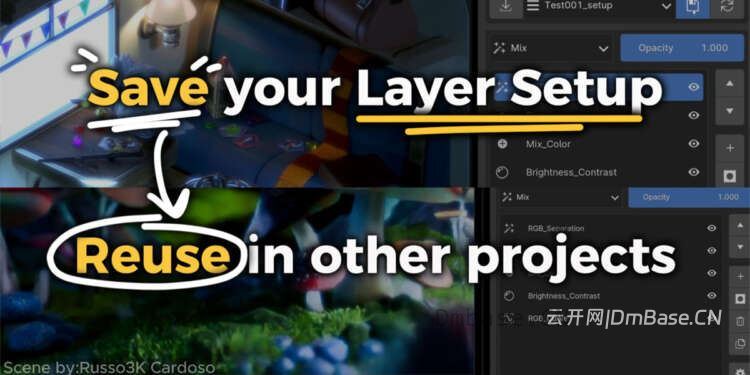 Blender合成与调色插件_BlendShop v1.1.1