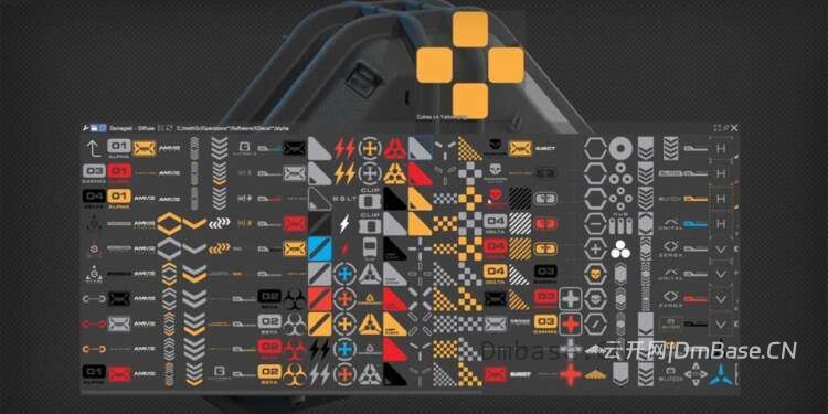 拖拽式贴花管理Blender插件_XDECAL Manager v1.11