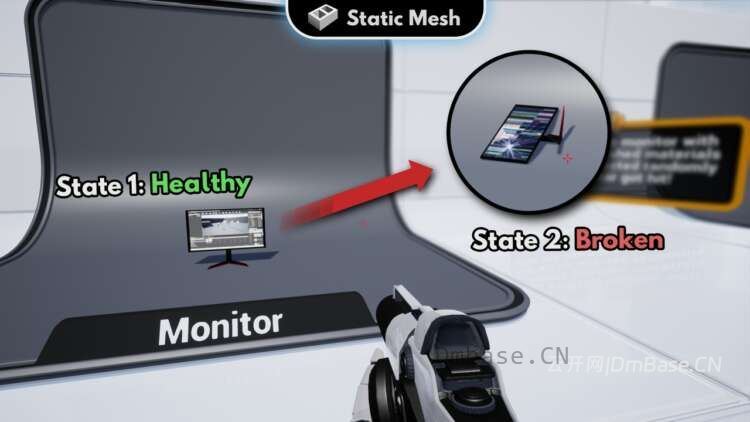 Unreal Engine受击交互插件_Hittables V1.0.7