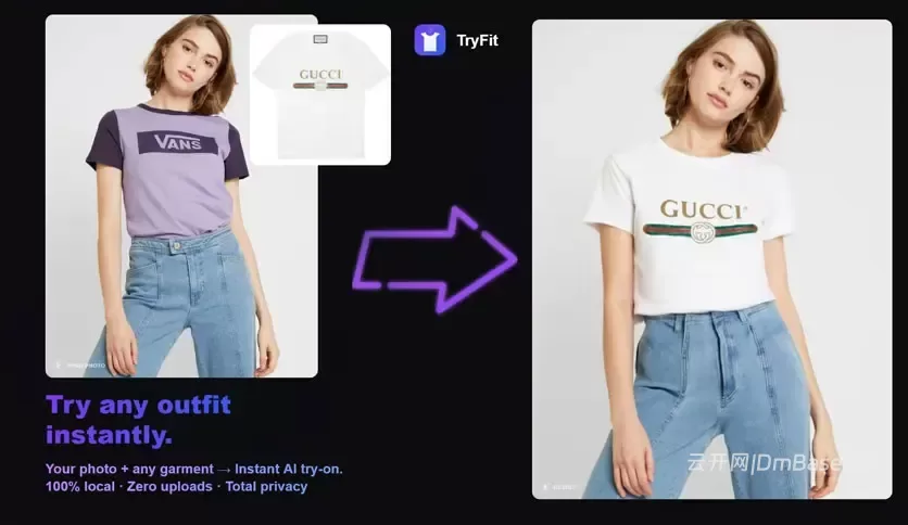 TryFit Virtual Try-On 1.0.0_离线AI虚拟试衣软件