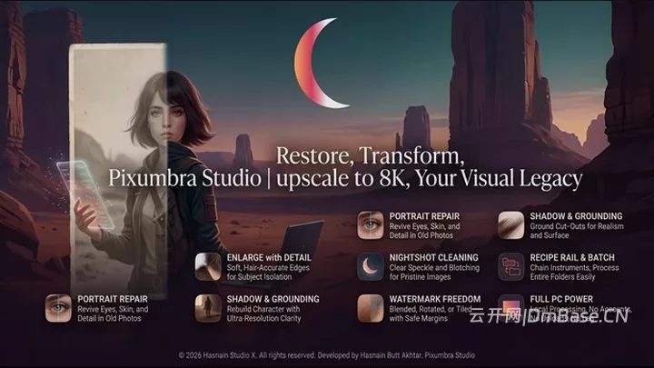 Pixumbra Studio V1.0_离线照片批处理软件