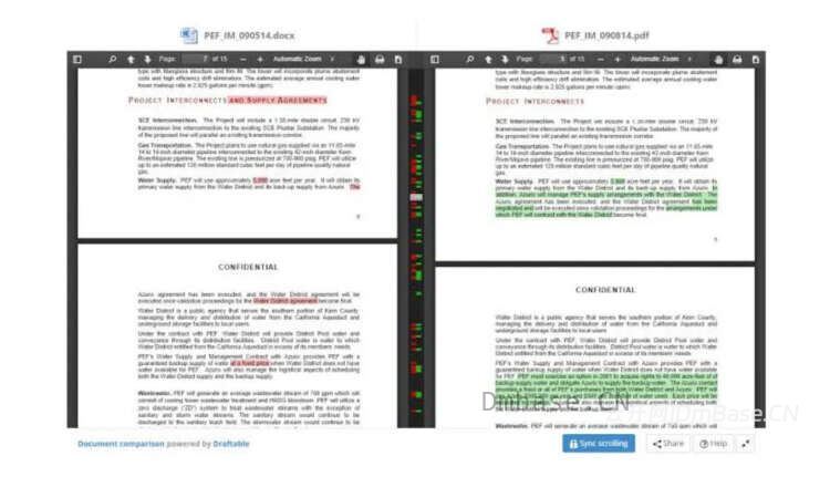 Draftable Desktop 26.9.1_文档对比软件_合同文件比较