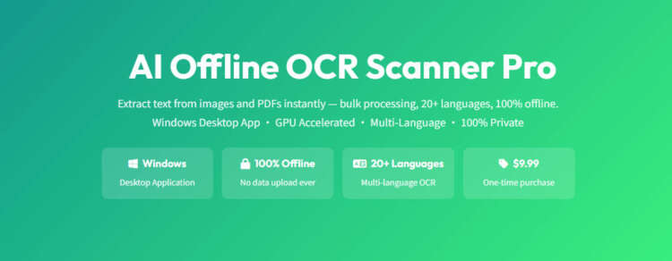 AI离线OCR文字识别_AI Offline OCR Scanner Pro v1.1.2