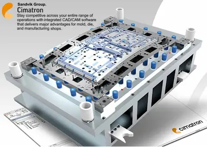 Cimatron 2025 SP4 P1_模具设计加工CAM软件