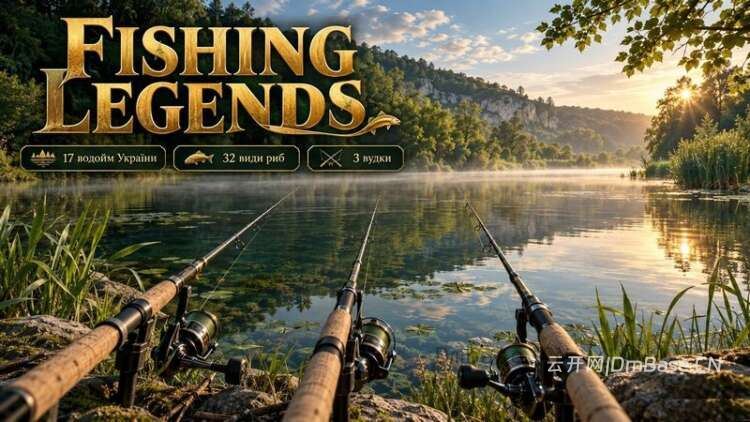 钓鱼传奇(Fishing Legends)硬盘版下载_拟真垂钓游戏