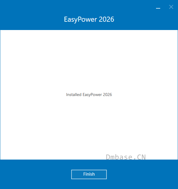 Bentley EasyPower 2026.0.0.8247英文版软件安装教程