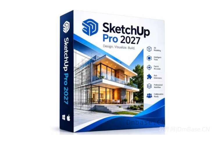 SketchUp Pro 2027 v27.0.264_三维建筑设计软件