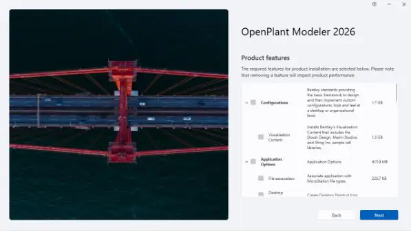 26122ff70420261003110026.jpg OpenPlant Modeler 2026.0.2.40英文版软件安装教程