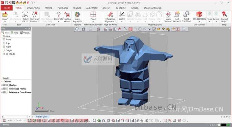 Geomagic Design X 2026.1_三维扫描逆向工程软件