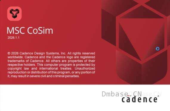 Cadence MSC CoSim2026.1.1_多学科协同仿真软件