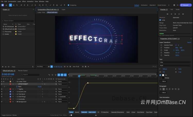 EffectCraft 2026 v0.10_开源特效合成软件_对标AfterEffect