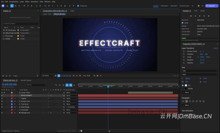 EffectCraft 2026 v0.10_开源特效合成软件_对标AfterEffect