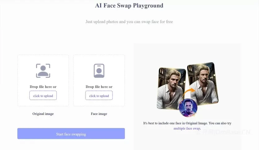 AI Face Swapper 2026_智能换脸工具_照片视频一键换脸